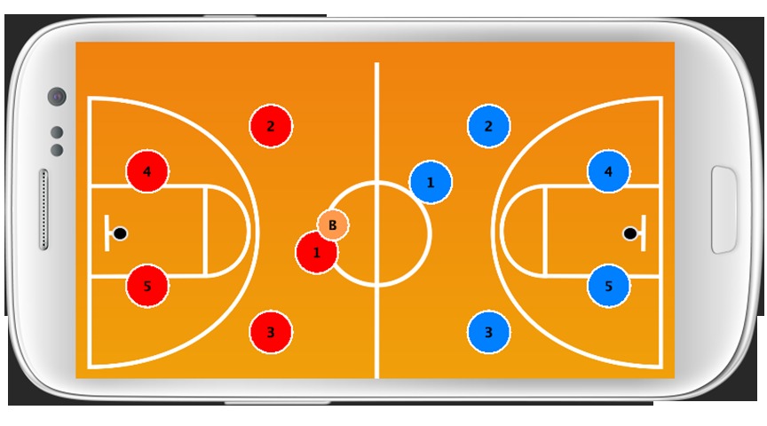 Basketball Full Court DrawBrd截图1