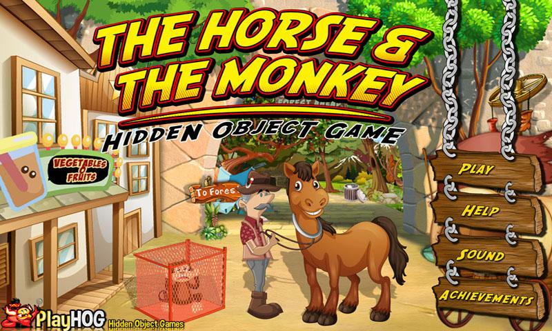 Horse & Monkey - Hidden Object截图3