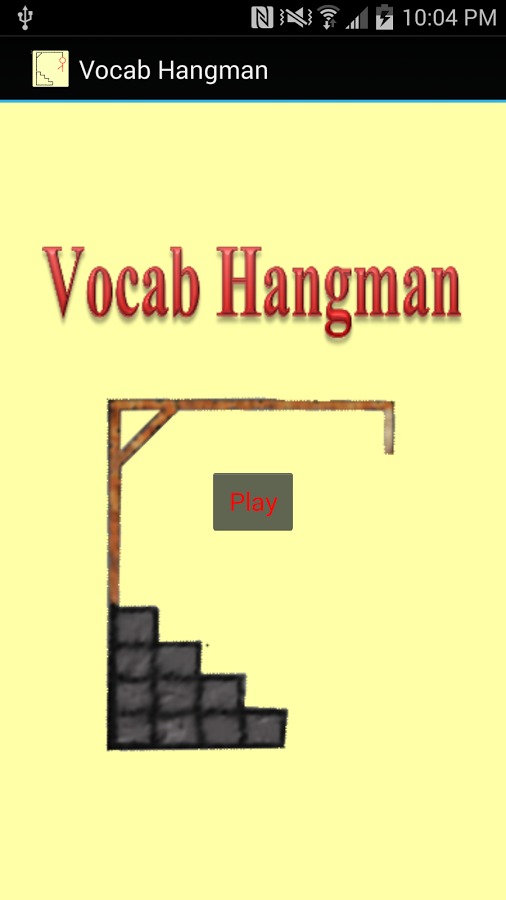 Vocab Hangman截图1