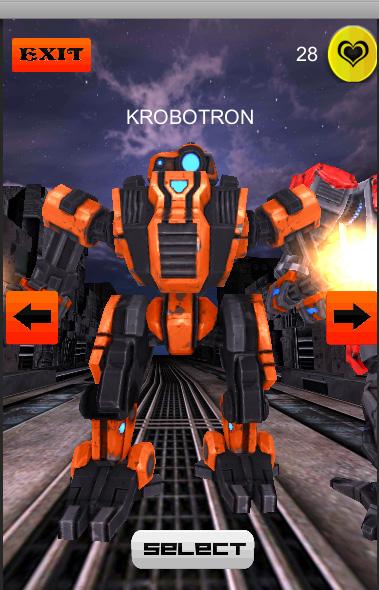 IRON DRONE ROBOT DASH 3D截图3