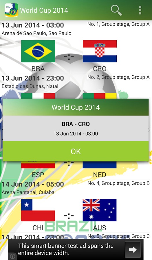 World Football Cup 2014截图5