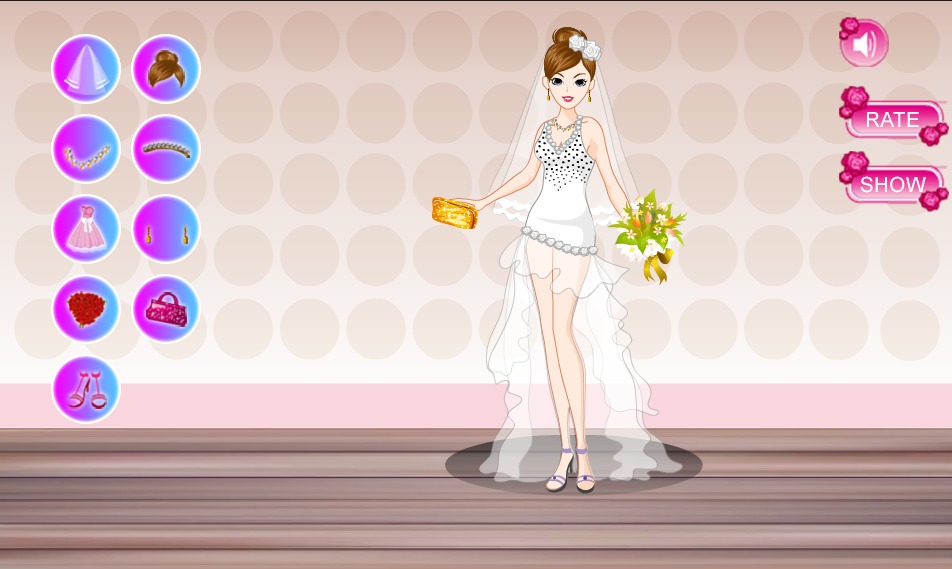 Wedding Bride - Dress Up Game截图2