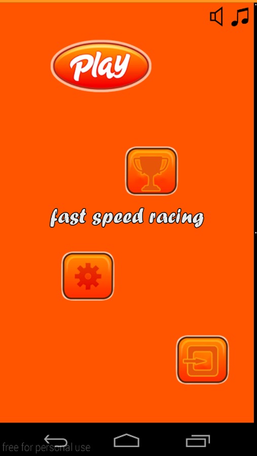 speed racing Fast - FREE截图1