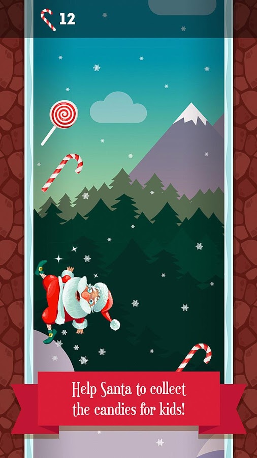 Running Santa - Candy climb截图1