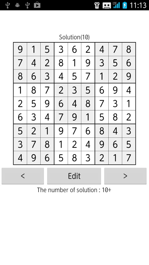 Sudoku Solver Multi Solutions截图5