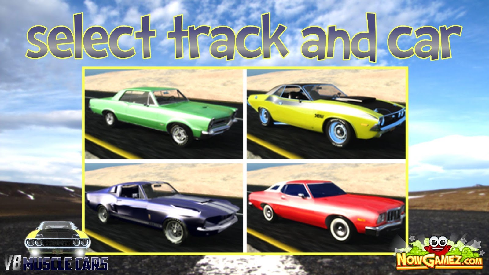 V8 Muscle Cars - Racing games截图5