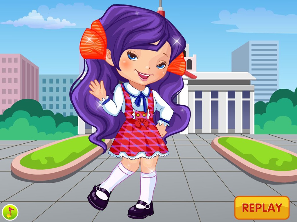 My School Uniform Dress Up截图2