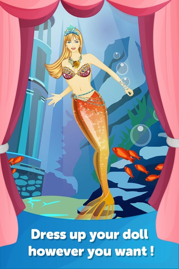 Mermaid Dress Up Makeover截图1