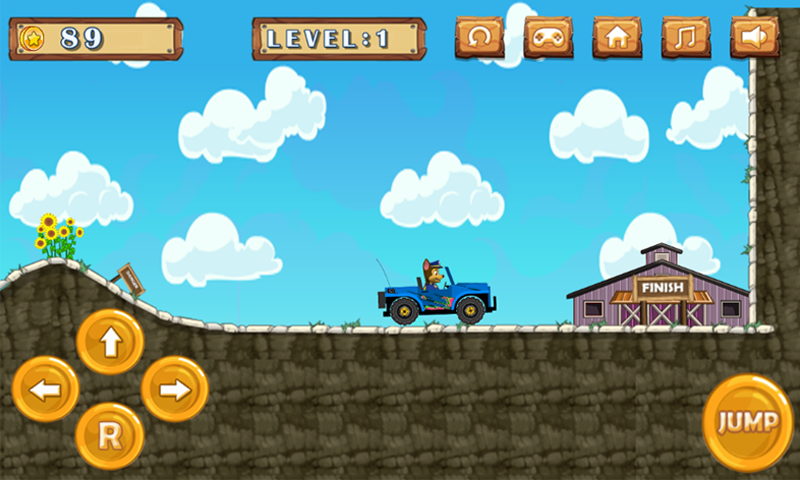 Hill Climb Paw Patrol Racing截图5