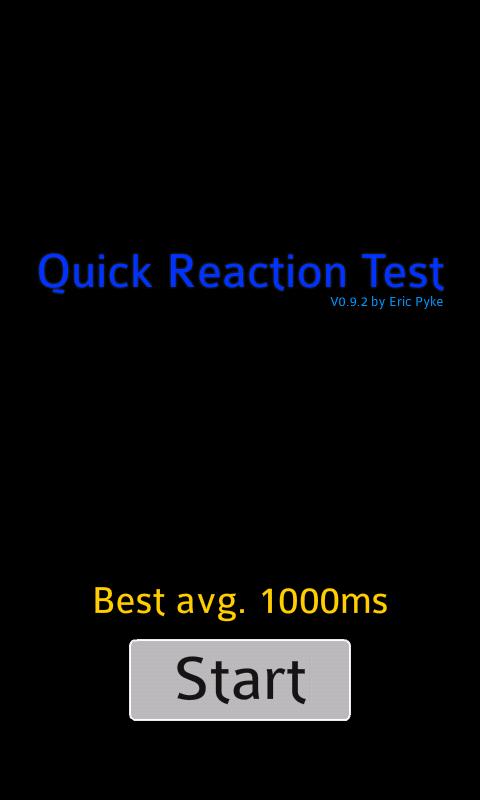 Quick Reaction Test截图1