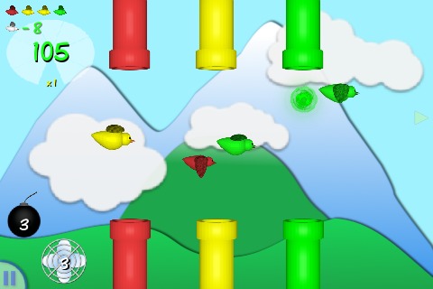 Flappy Flock:Pipes Strike Back截图1