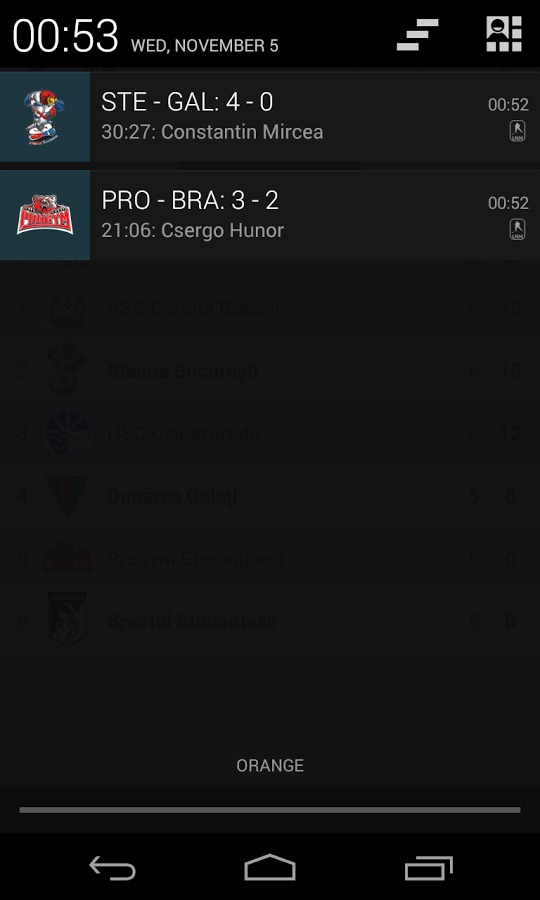 Romanian Hockey League截图5