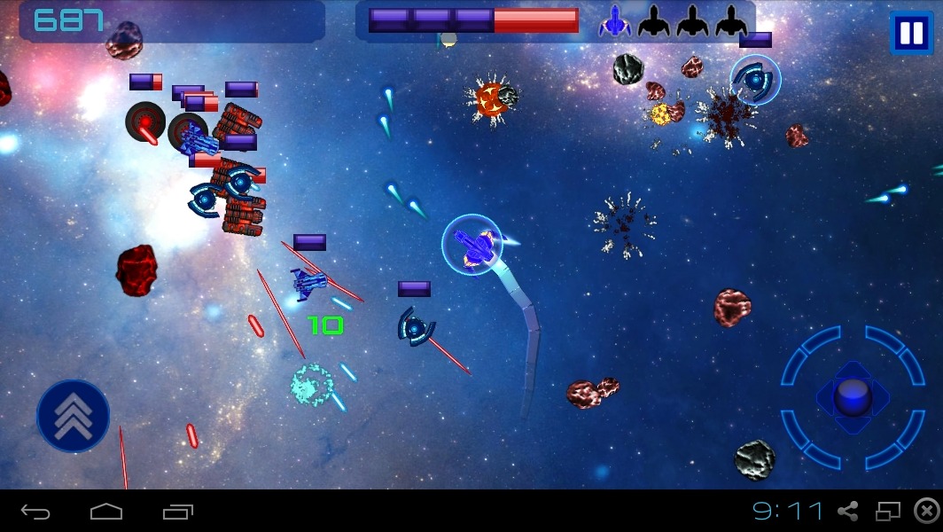 Asteroid Melter: Space Shooter截图5