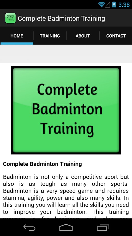 Complete Badminton Training截图2