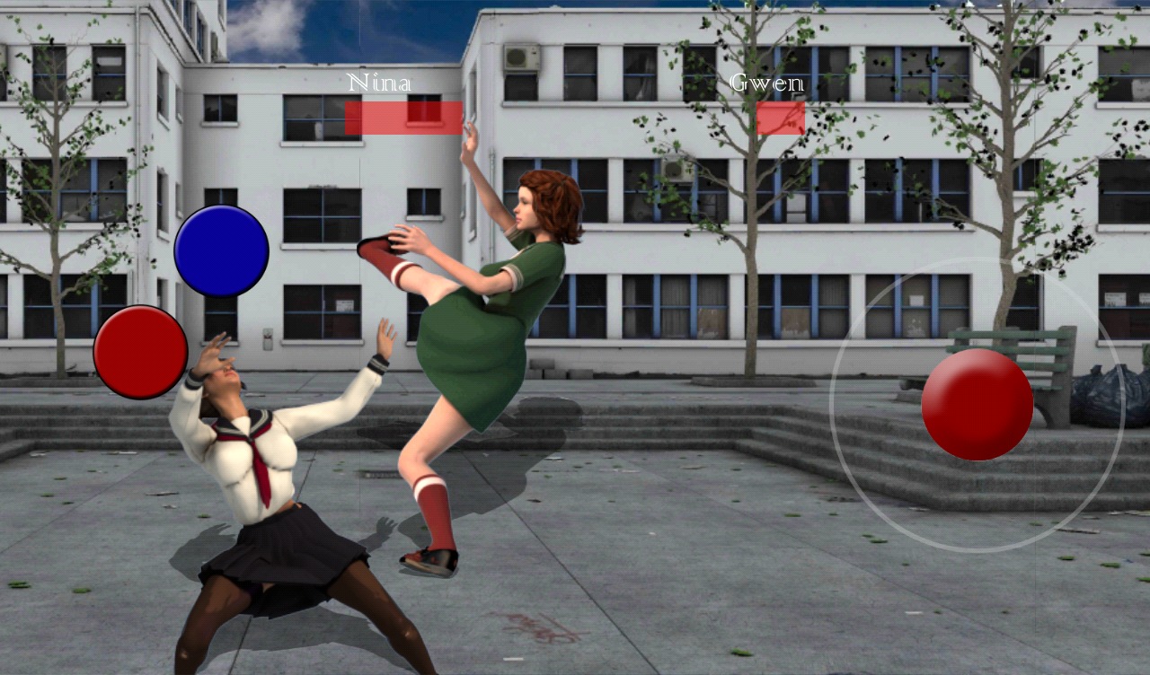 Schoolgirl Fighting Game 3 HD截图3