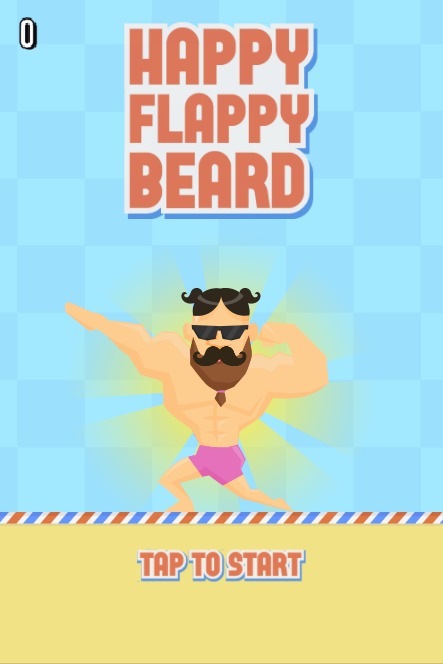 Happy Flappy Beard截图4