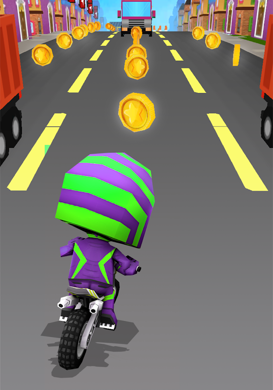 Subway Bike Run - Best Subway Scooter Games截图3