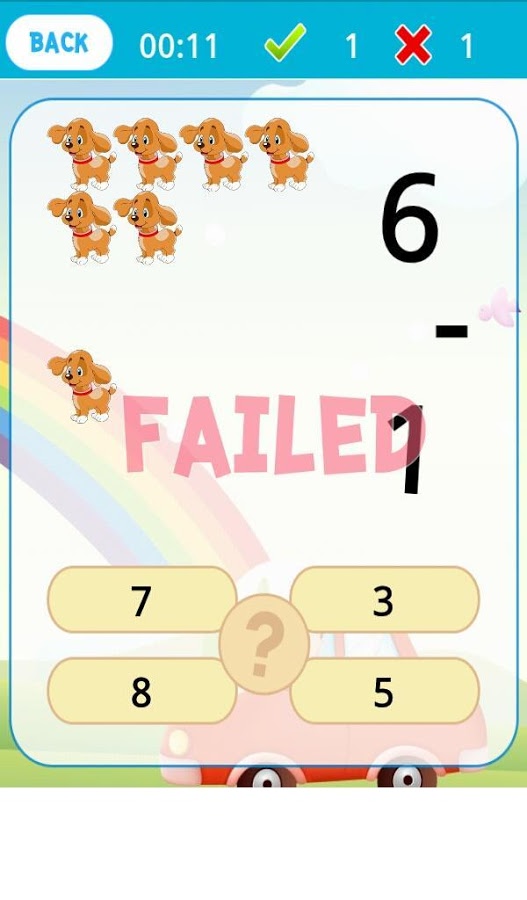 Cute Animals Math Game截图4