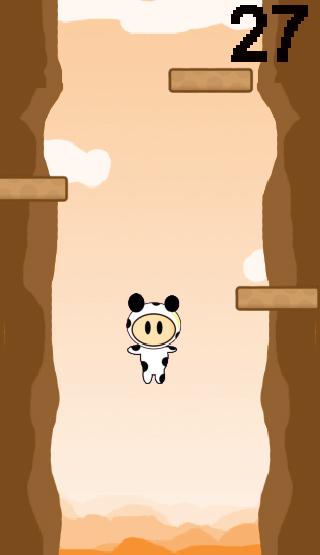 Doodle Jumping Cow截图2