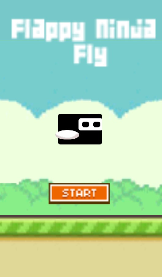 Flappy Ninja Fly截图1