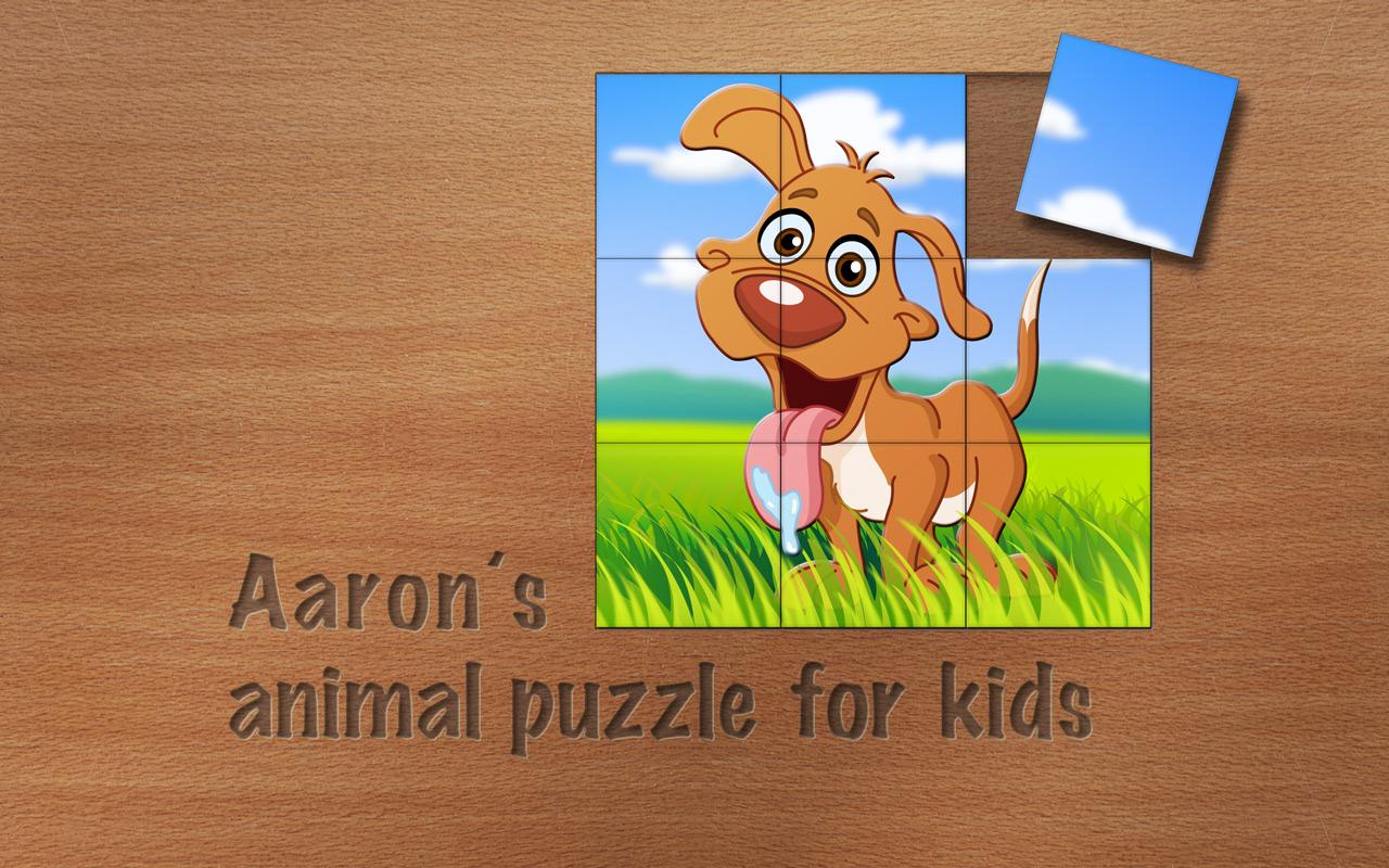 Aaron's Animal Puzzle for Kids截图1