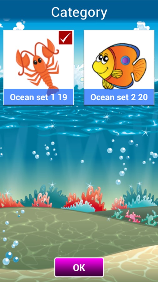 Ocean Matching Game截图5