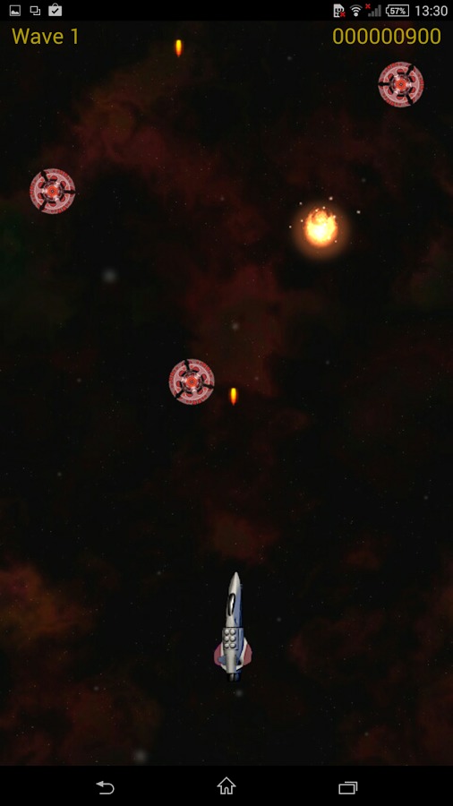 DroidScript Space Shooter DEMO截图4