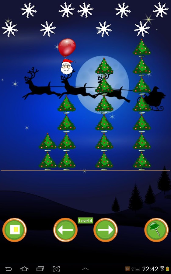 Drop Santa (catch xmas trees)截图1