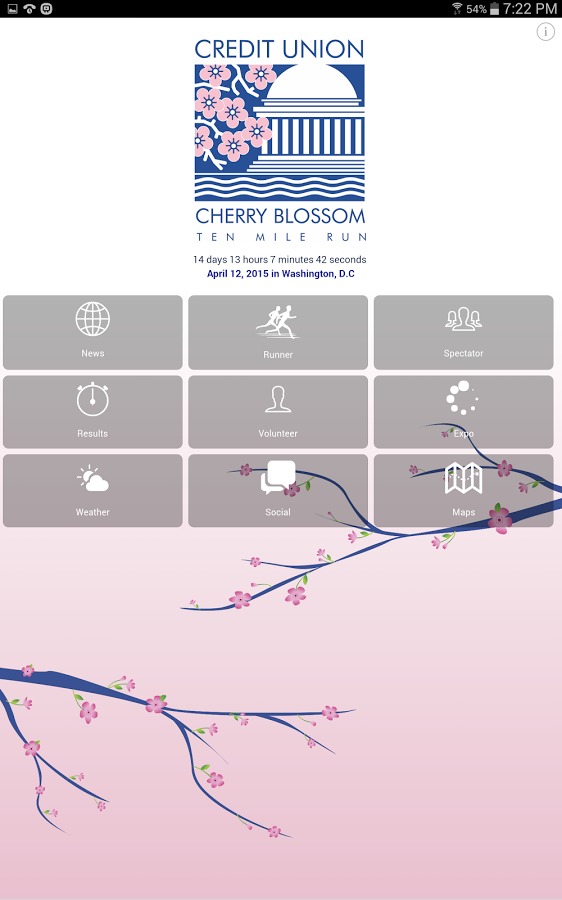 Cherry Blossom 10 Mile Run截图3