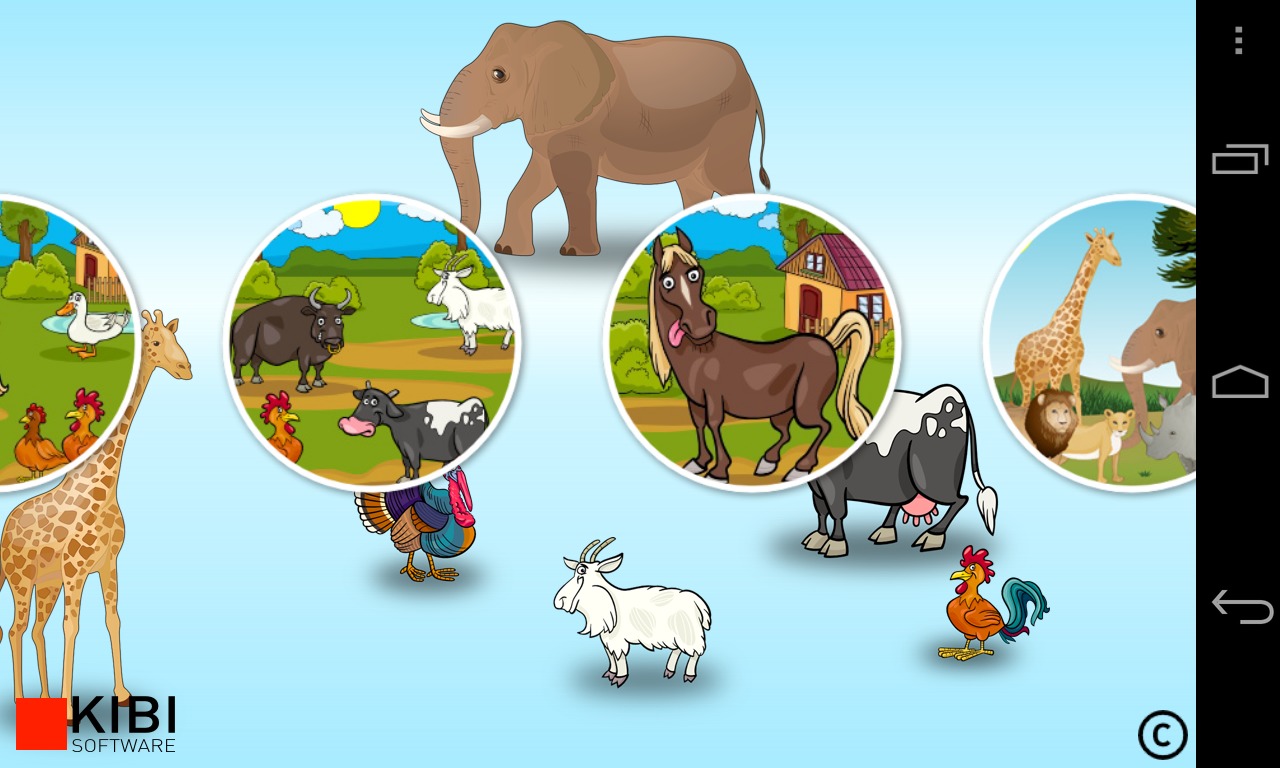 Kibi Animal Puzzle截图1