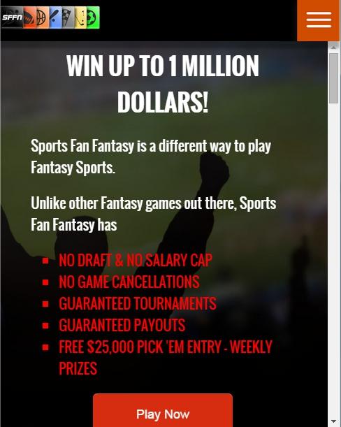 SFFN Sports Fan Fantasy Ntwk截图1