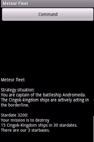 Meteor Fleet - 1st battle截图1