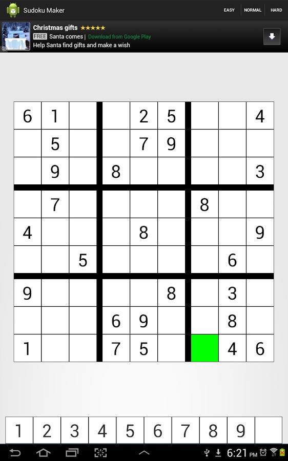 Sudoku Maker FREE截图2