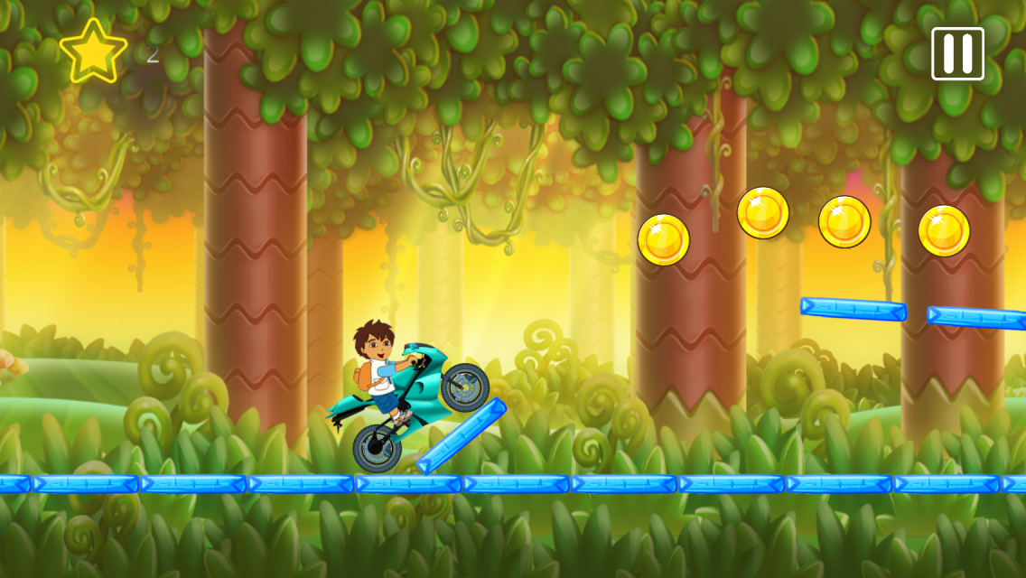 diego bike race in jungle截图4