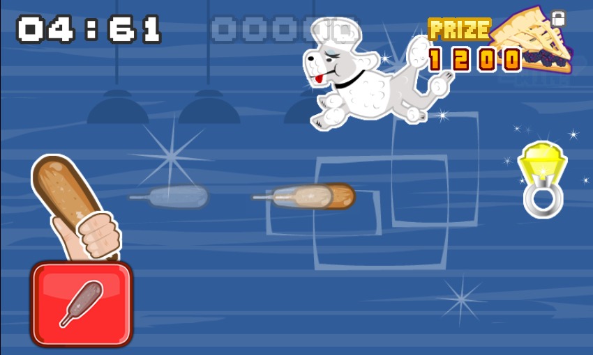 Corn Dog Dog, Throwing game截图2