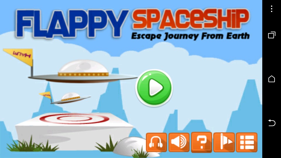 Flappy Spaceship Escape截图1