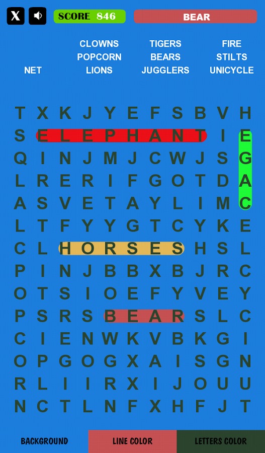 Hidden Words - Free Crosswords截图5