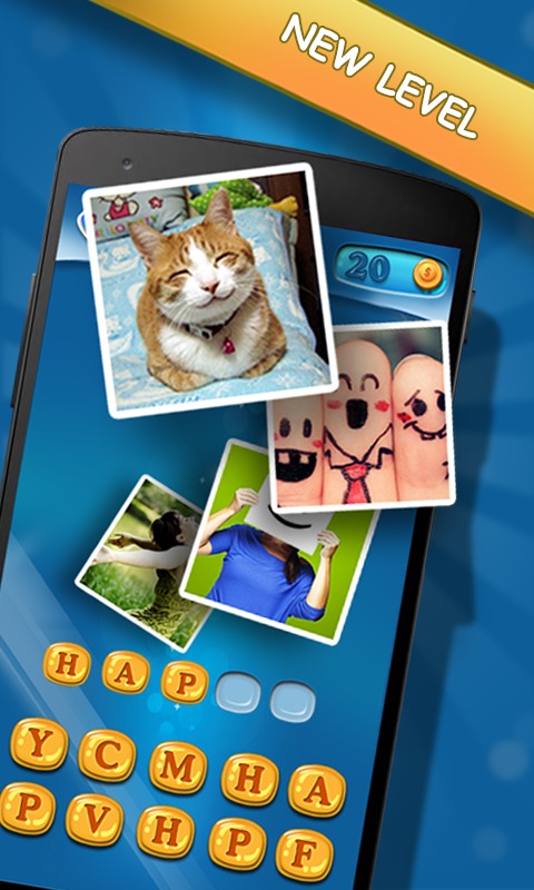 4 Pics 1 Word Logo Puzzle截图3