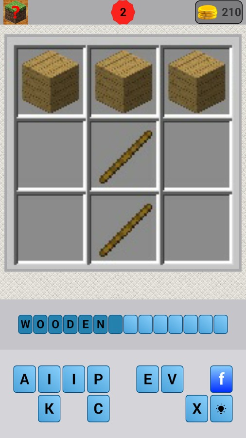 Crafting Quiz for Minecraft截图2