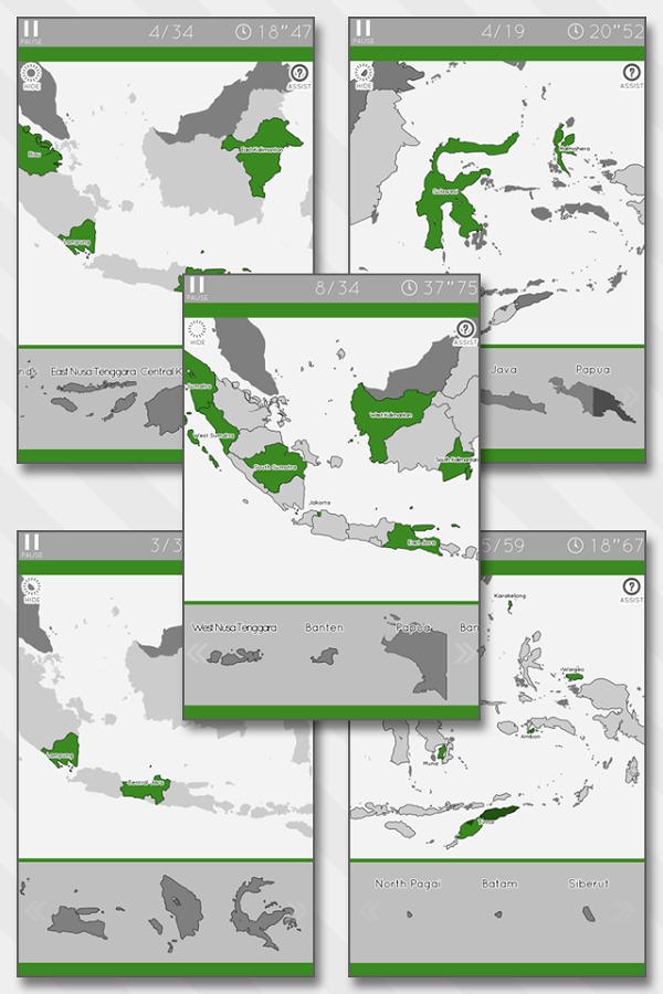 Enjoy L. Indonesia Map Puzzle截图2