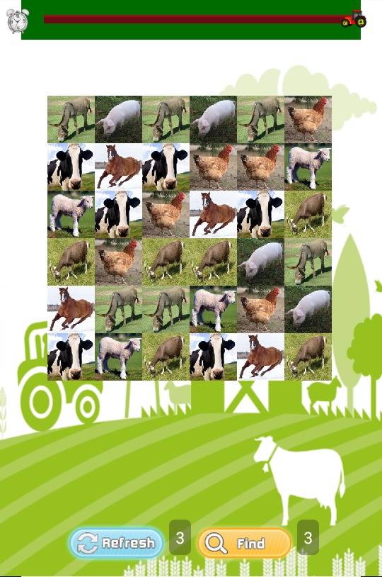 Free Farm Animals Game截图2