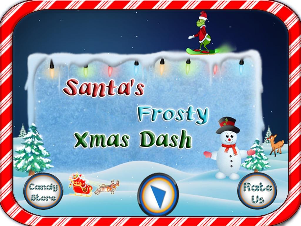 Santa's Frosty X'mas Dash截图1