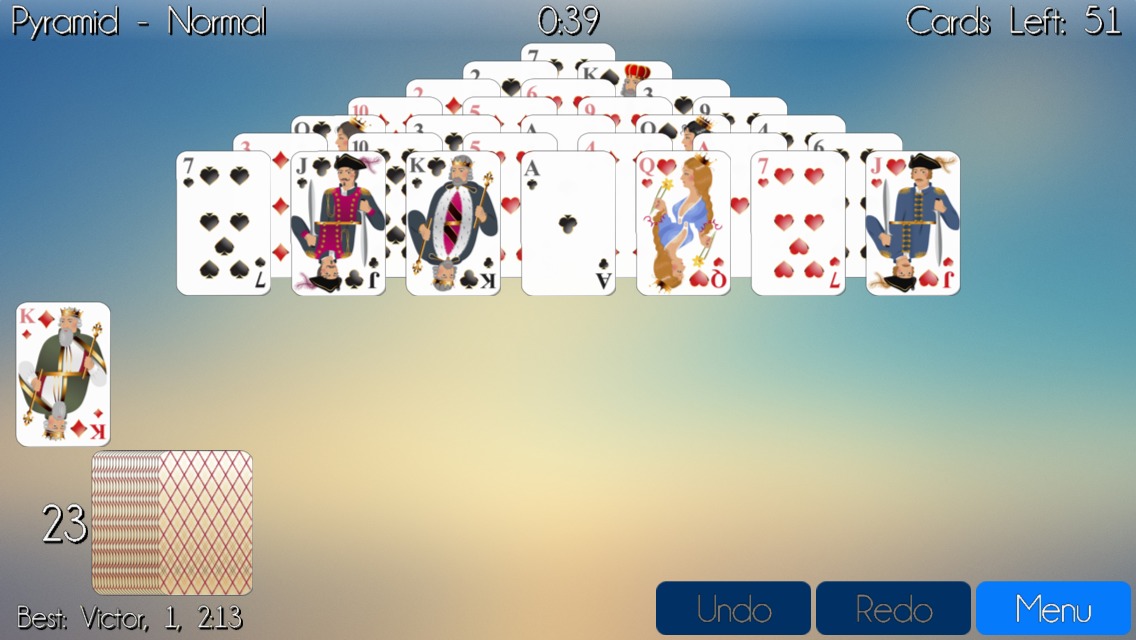 Golf Solitaire Deluxe截图4