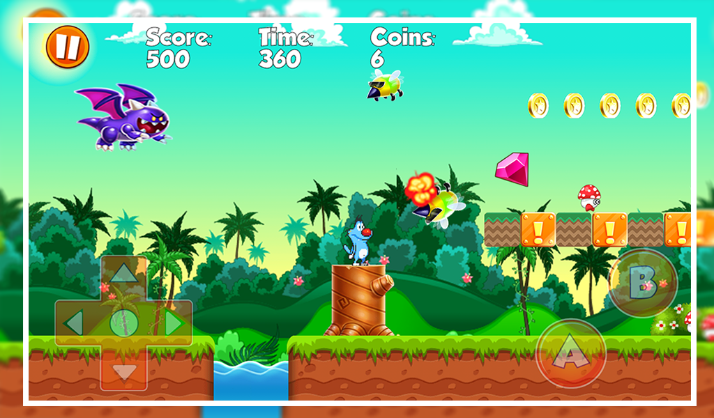 Super oggy Jungle Adventures截图2