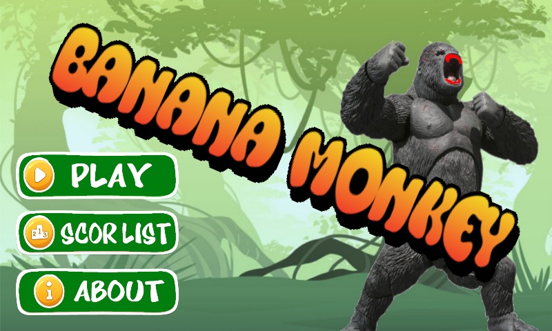 Running Banana Monkey截图1