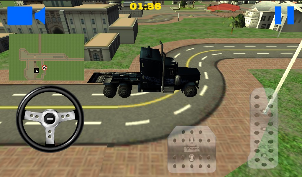 Transporter Truck Sim THK截图3