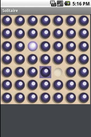 Solitaire / marbles (free)截图1