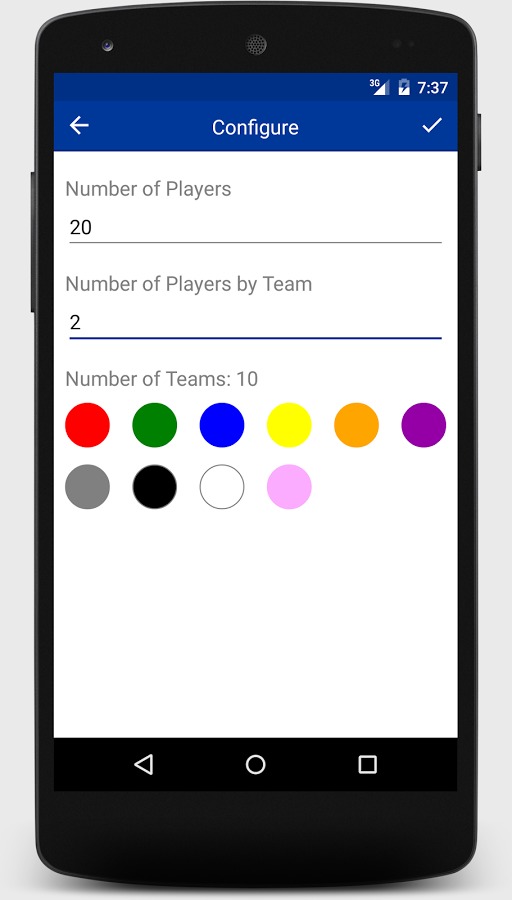 Quick Random Team Selector截图4