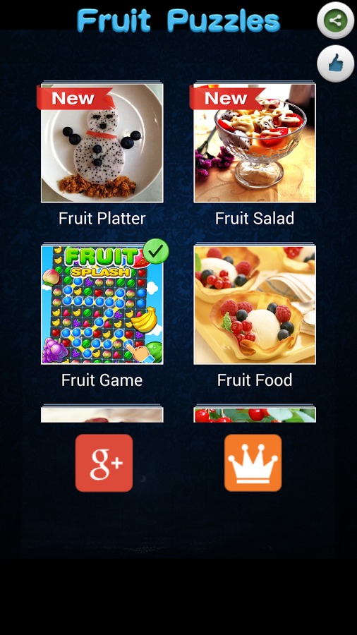 水果拼圖 - Fruit Puzzles截图4