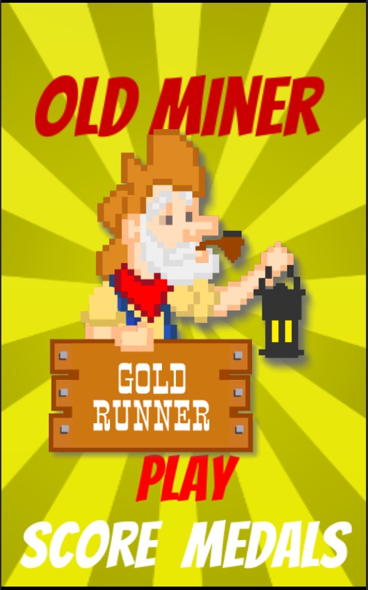 Old Miner Gold Endless Run截图1